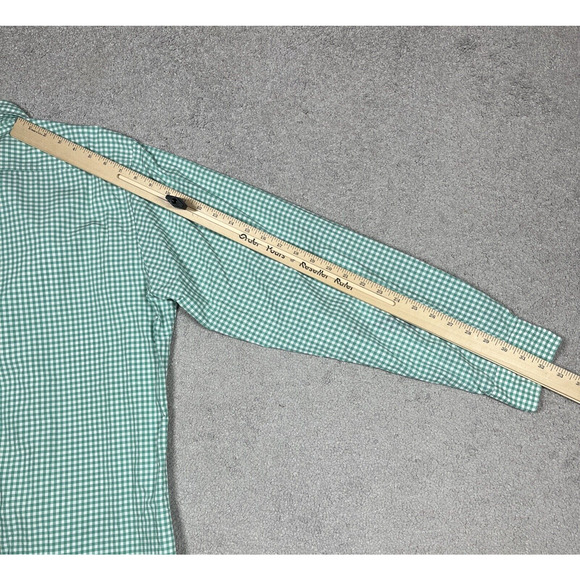 Brooks Brothers Shirt Mens Large Slim Fit Gingham Plaid Easter *See Description* - Picture 12 of 13